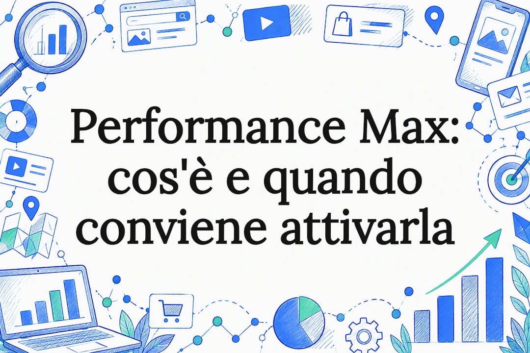 Scheda illustrata per Performance Max