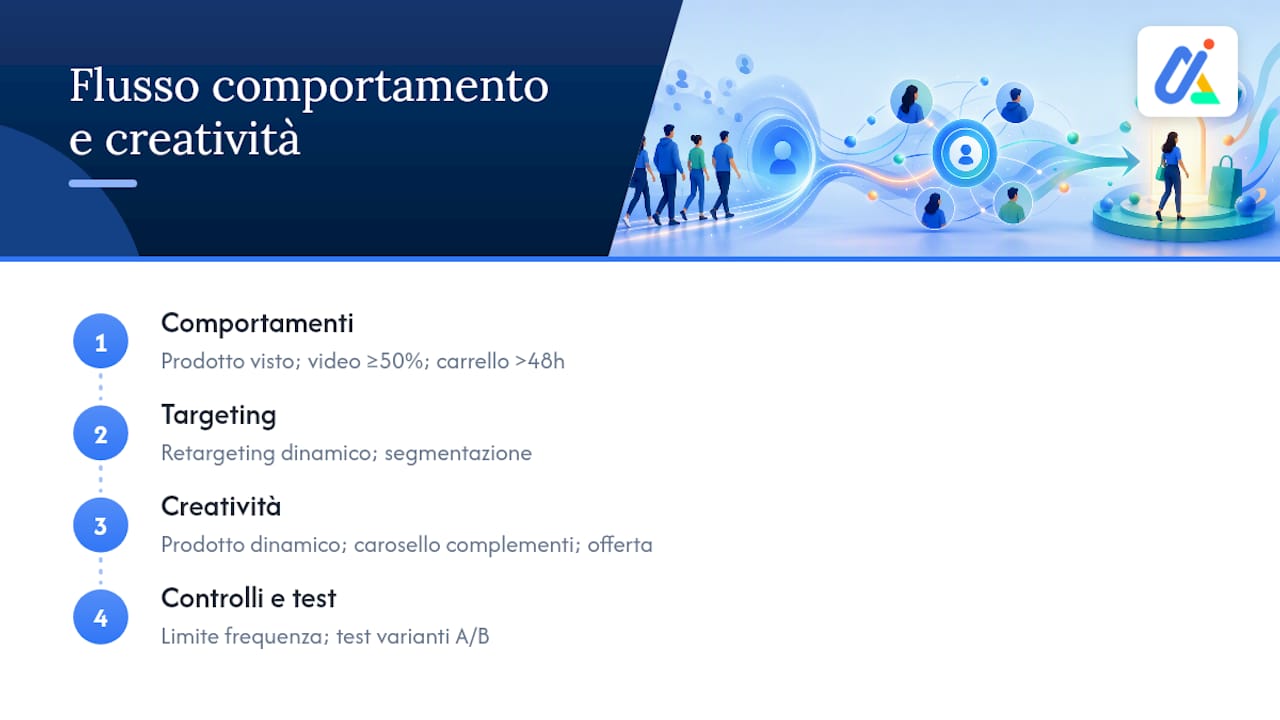 Flusso di personalizzazione per il retargeting dinamico